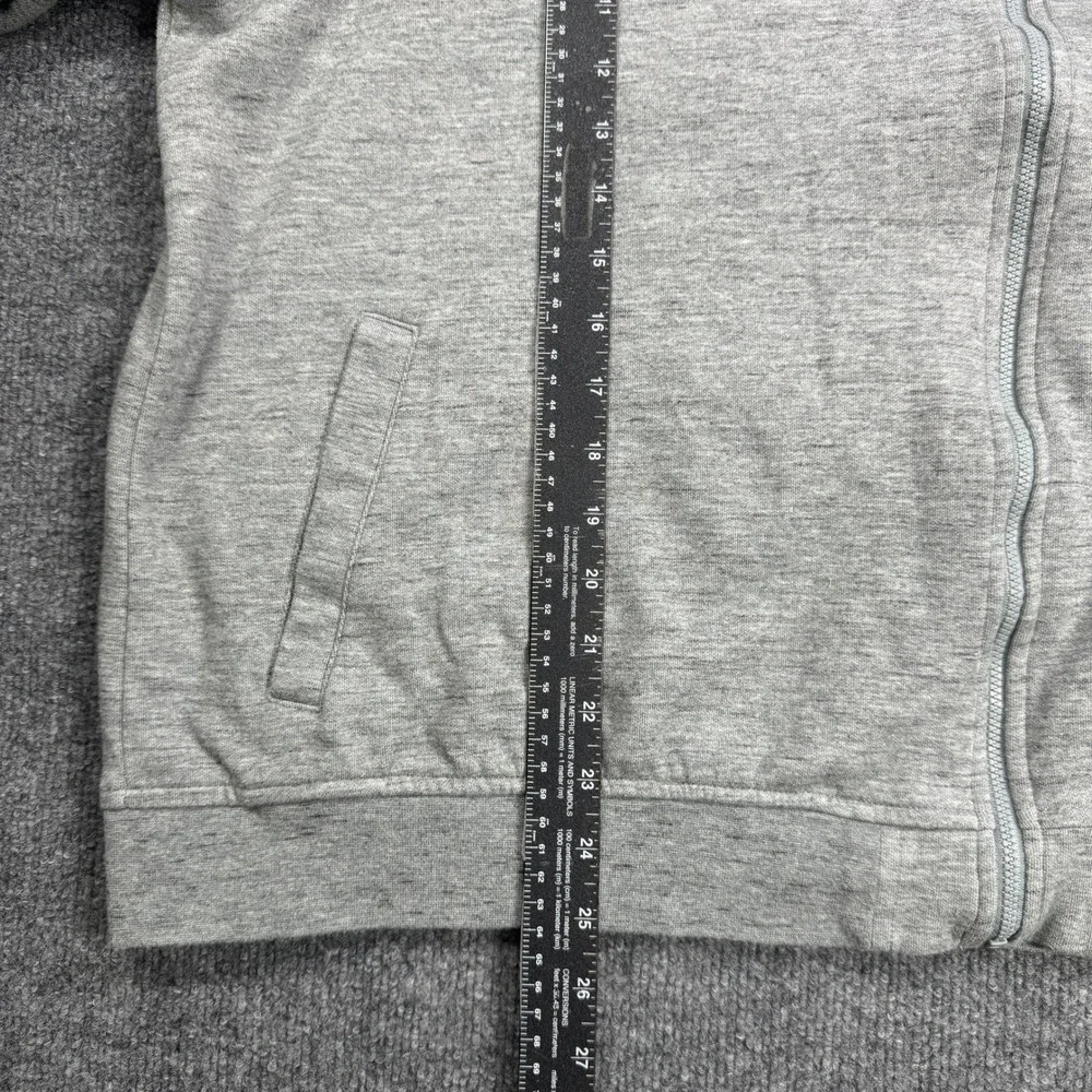 LL Bean Full Zip Sweatshirt Mens‎ XXL Gray Bomber Style Jacket